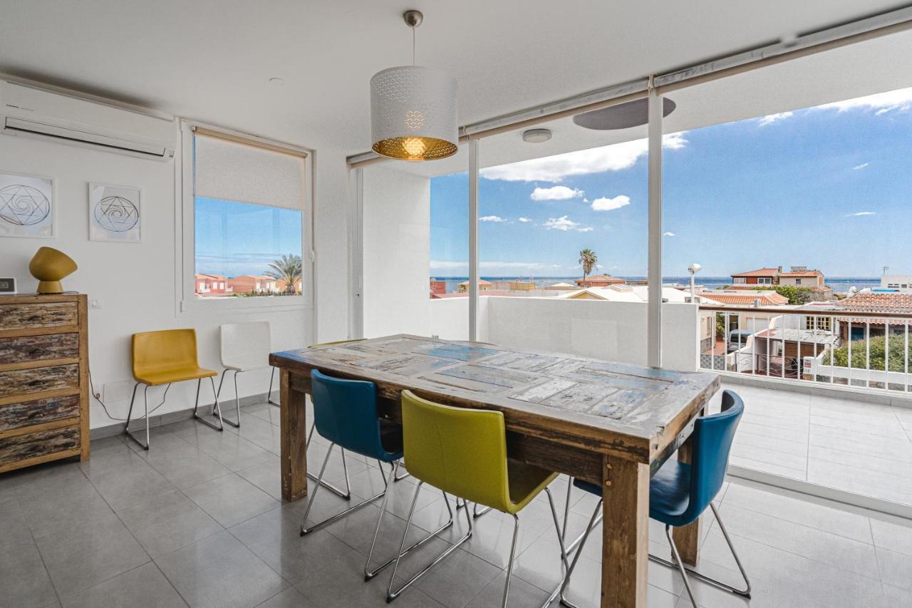 Modern 3Bdr Villa With Heated Pool El Médano Eksteriør billede