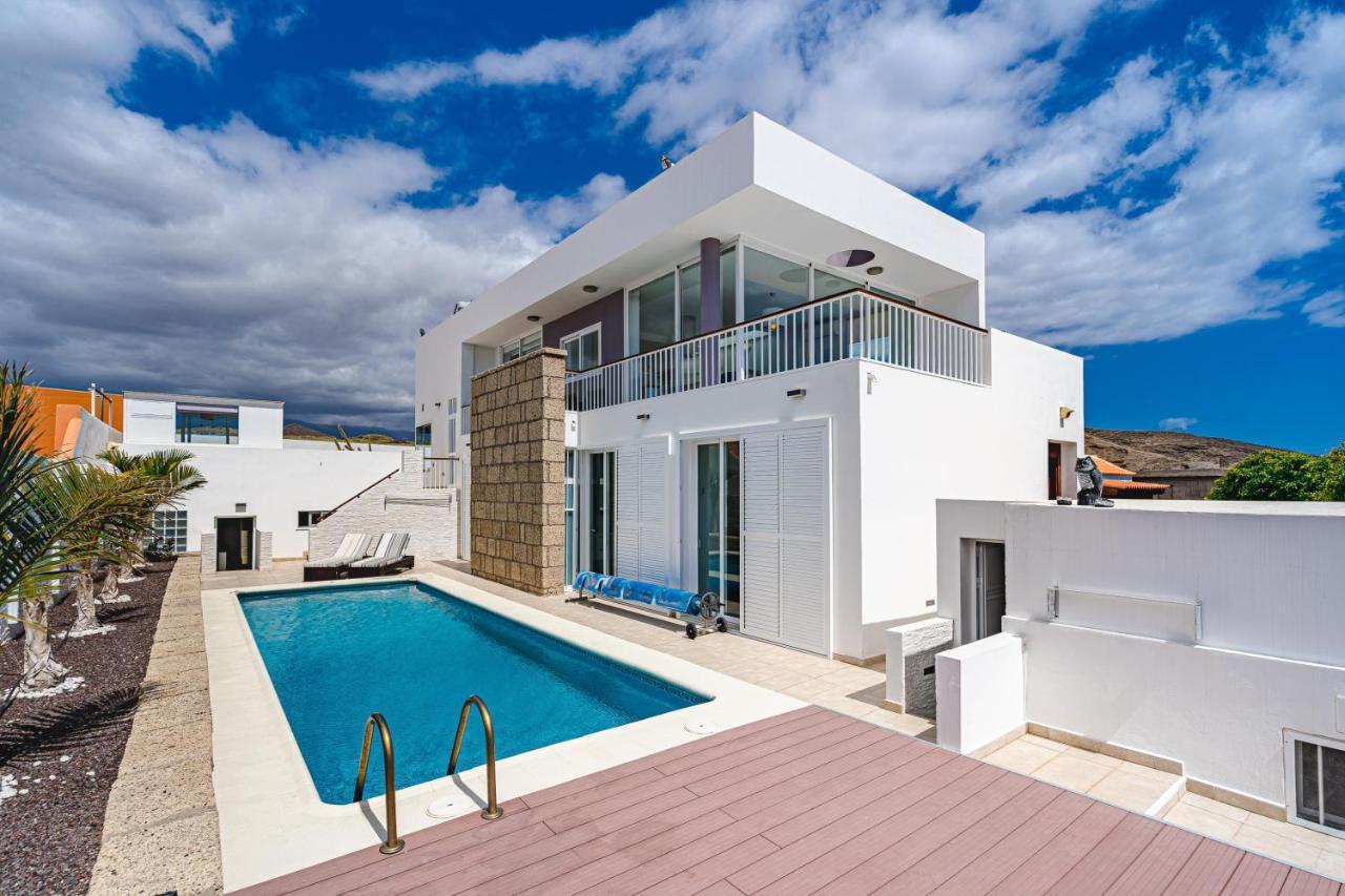 Modern 3Bdr Villa With Heated Pool El Médano Eksteriør billede