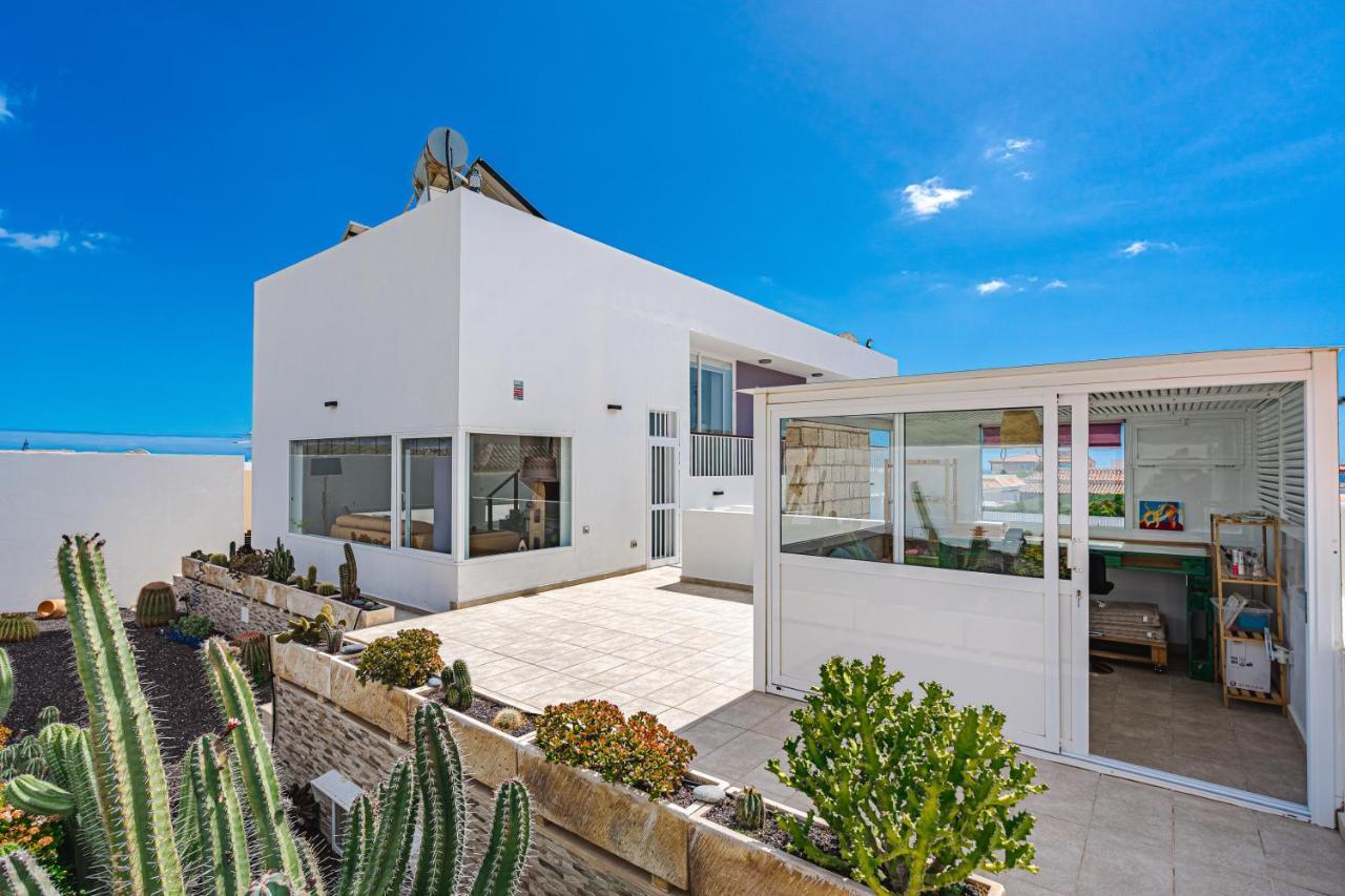 Modern 3Bdr Villa With Heated Pool El Médano Eksteriør billede
