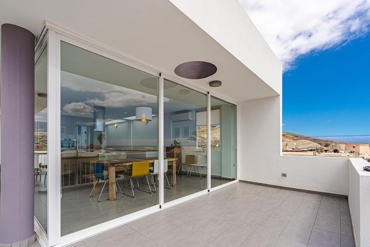 Modern 3Bdr Villa With Heated Pool El Médano Eksteriør billede