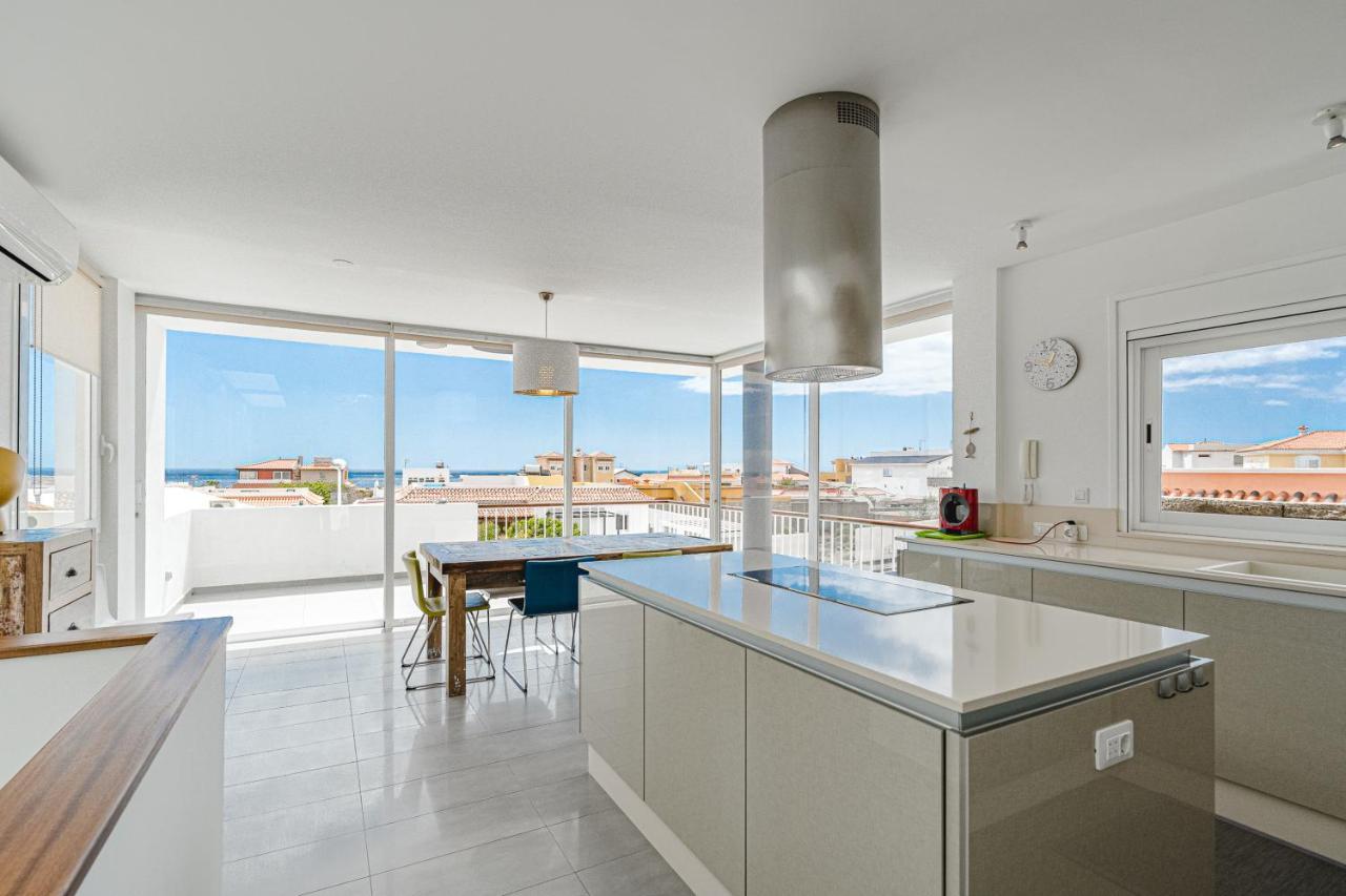 Modern 3Bdr Villa With Heated Pool El Médano Eksteriør billede