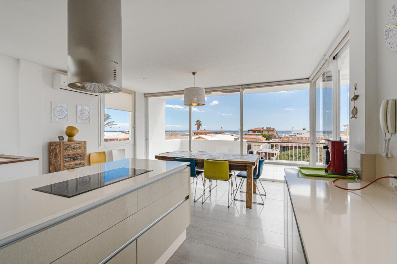 Modern 3Bdr Villa With Heated Pool El Médano Eksteriør billede
