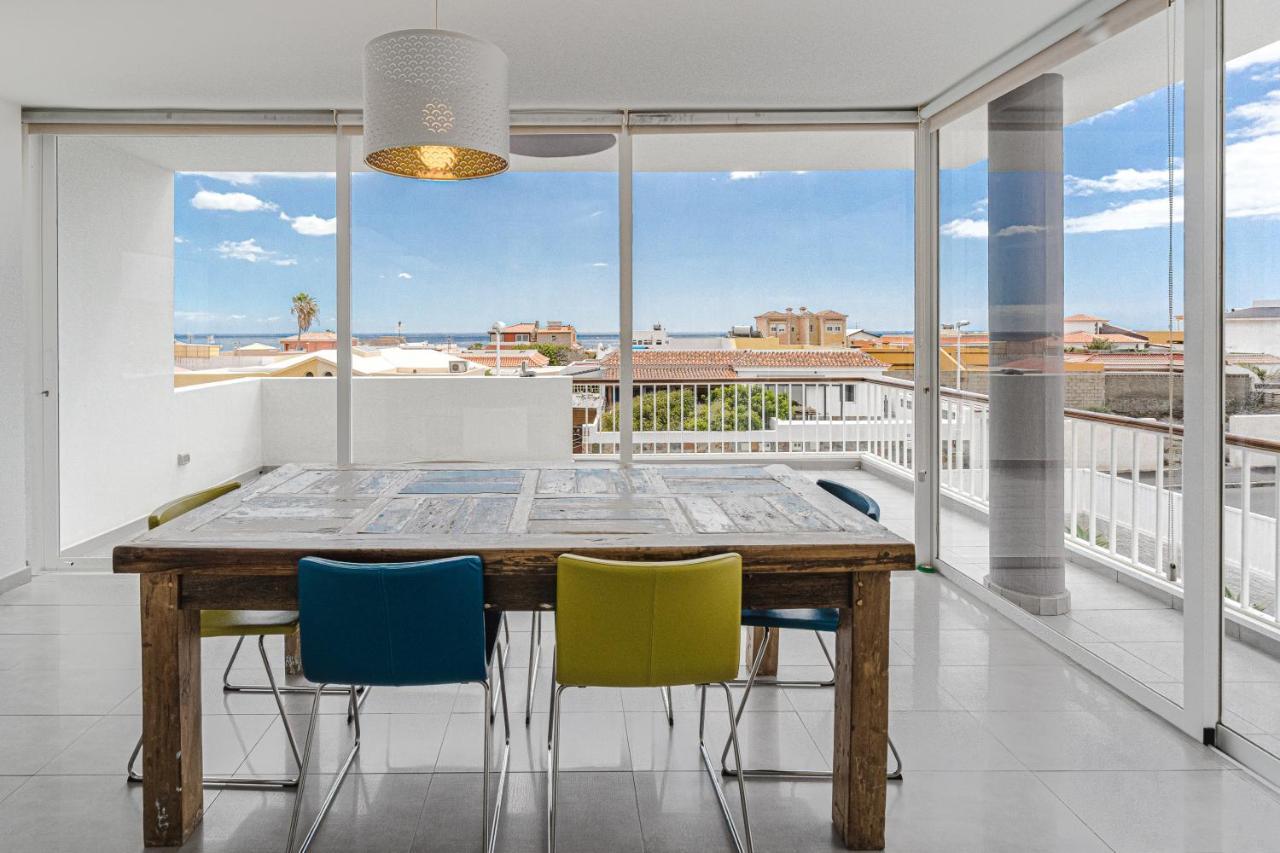 Modern 3Bdr Villa With Heated Pool El Médano Eksteriør billede