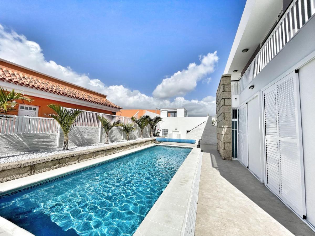 Modern 3Bdr Villa With Heated Pool El Médano Eksteriør billede